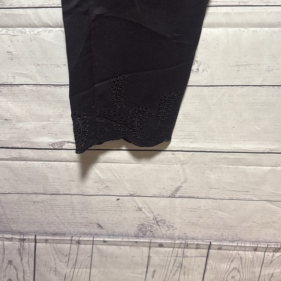 White House Black Market The Straight Crop Pants with eyelet Hem. (New) - Picture 3 of 7